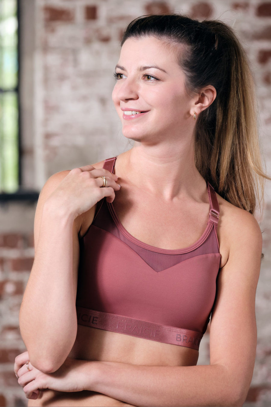 b.proud Elegance Sport-BH in rose