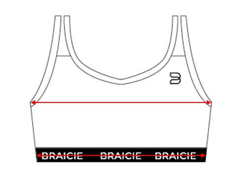 Sport-BH Größentabelle Sport-BH